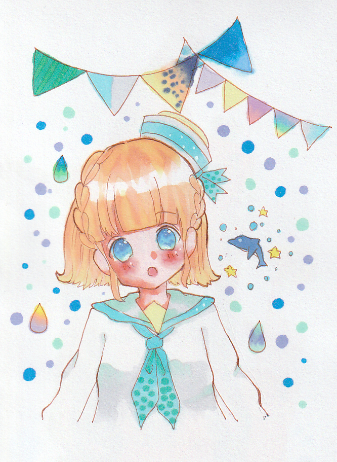 女の子のイラスト描きます かわいいアイコンで個性を出そう イラスト作成 ココナラ